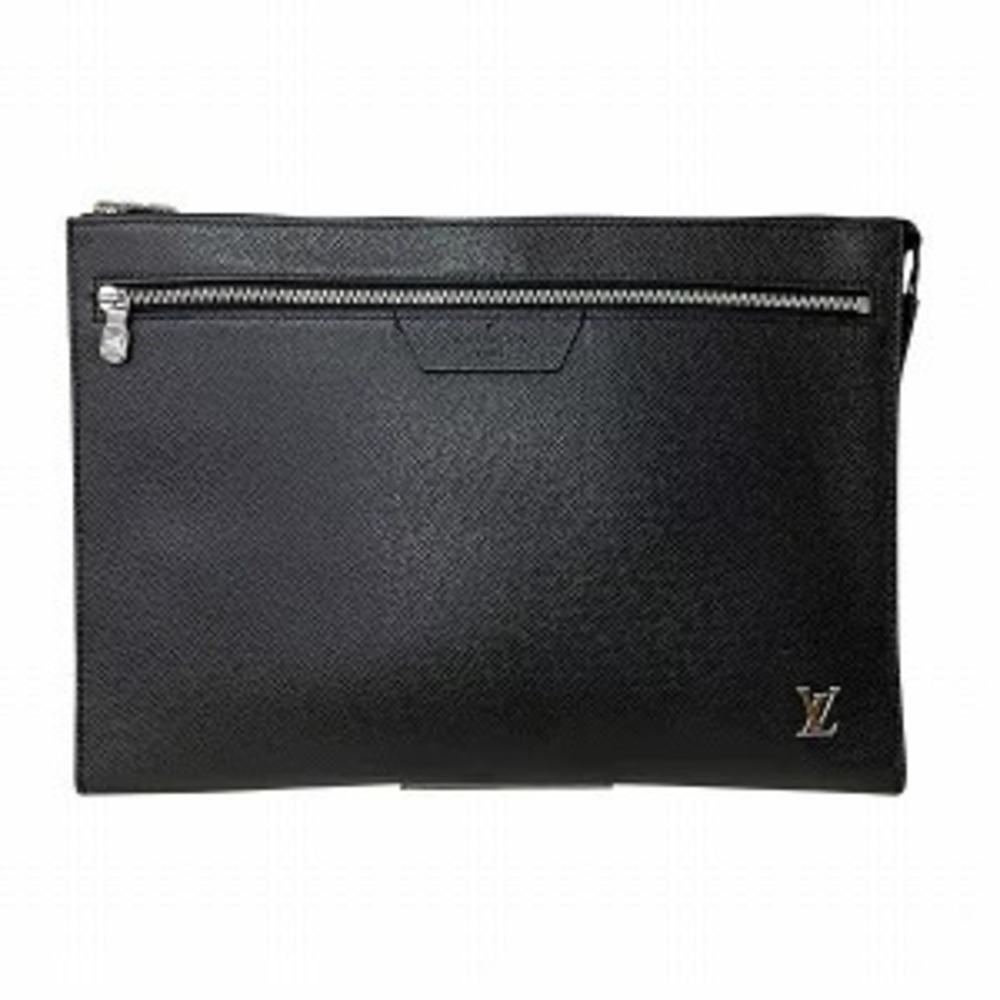 Louis Vuitton Taiga Pochette Bag Clutch Shoulder